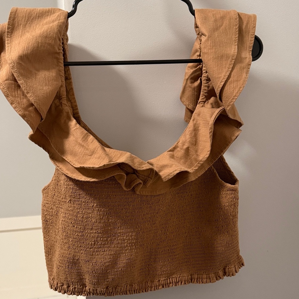 Maeve Ruffled Smock Top